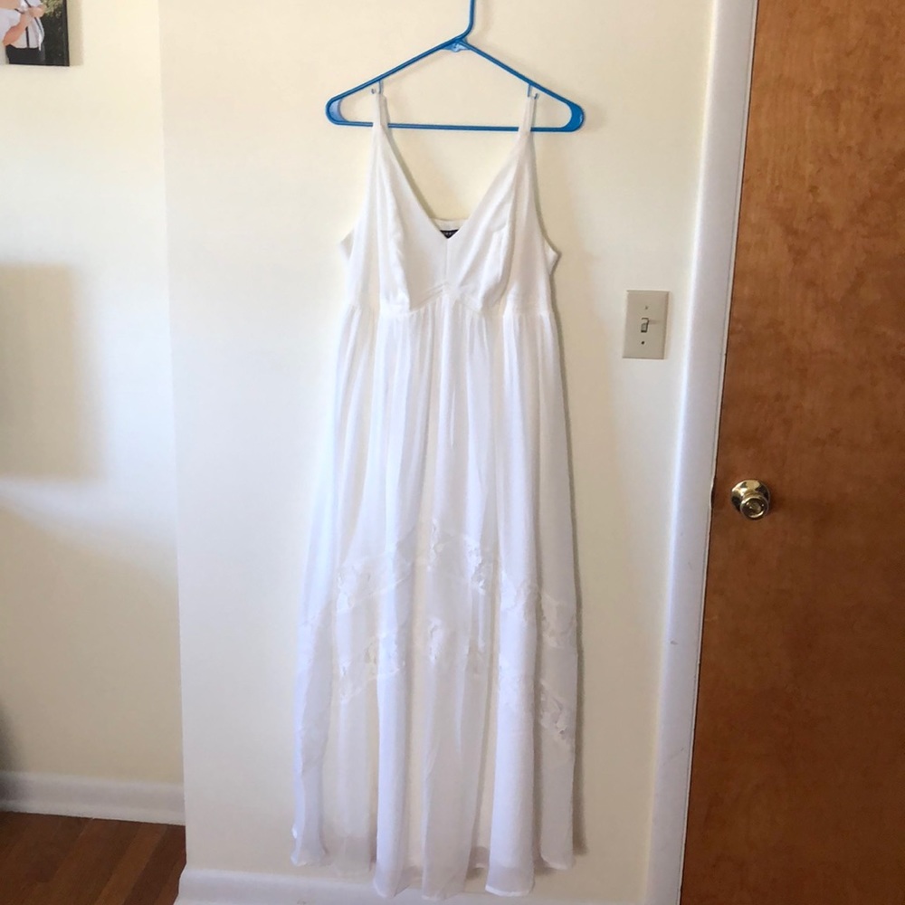 White Boho Torrid Dress